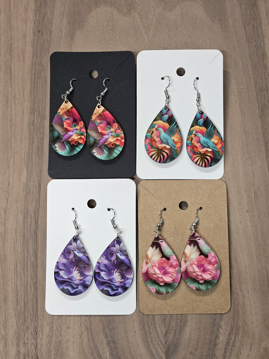 Earrings - Sublimation - Vivid - Collection