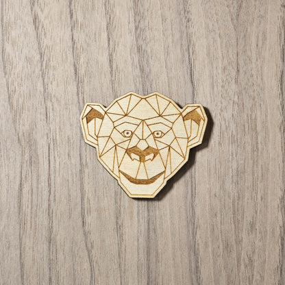 Magnet - Wood - Geometric Animal-Collection