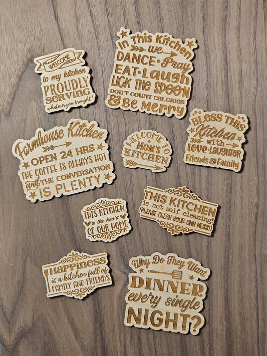 Magnet - Wood - Kitchen - Collection