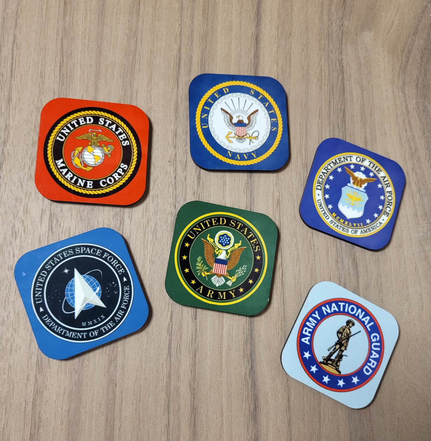 Magnet - Sublimation - Military Emblem - Collection