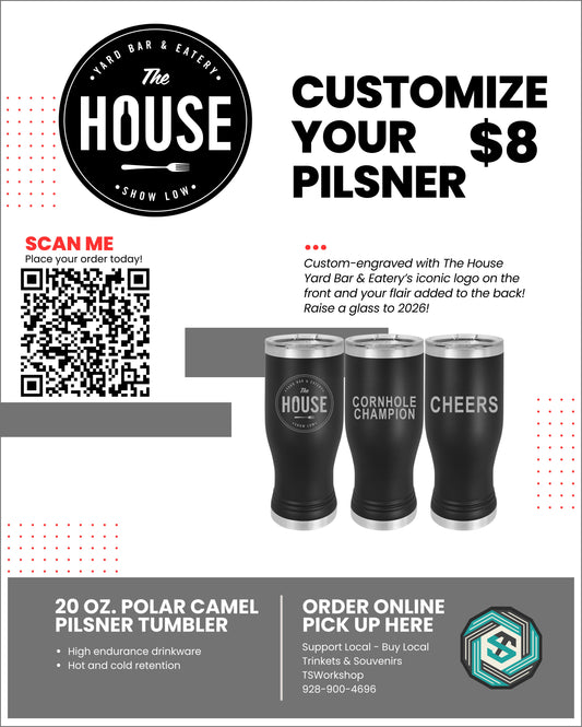 The House Yard Bar & Eatery - Customize Your Pilsner