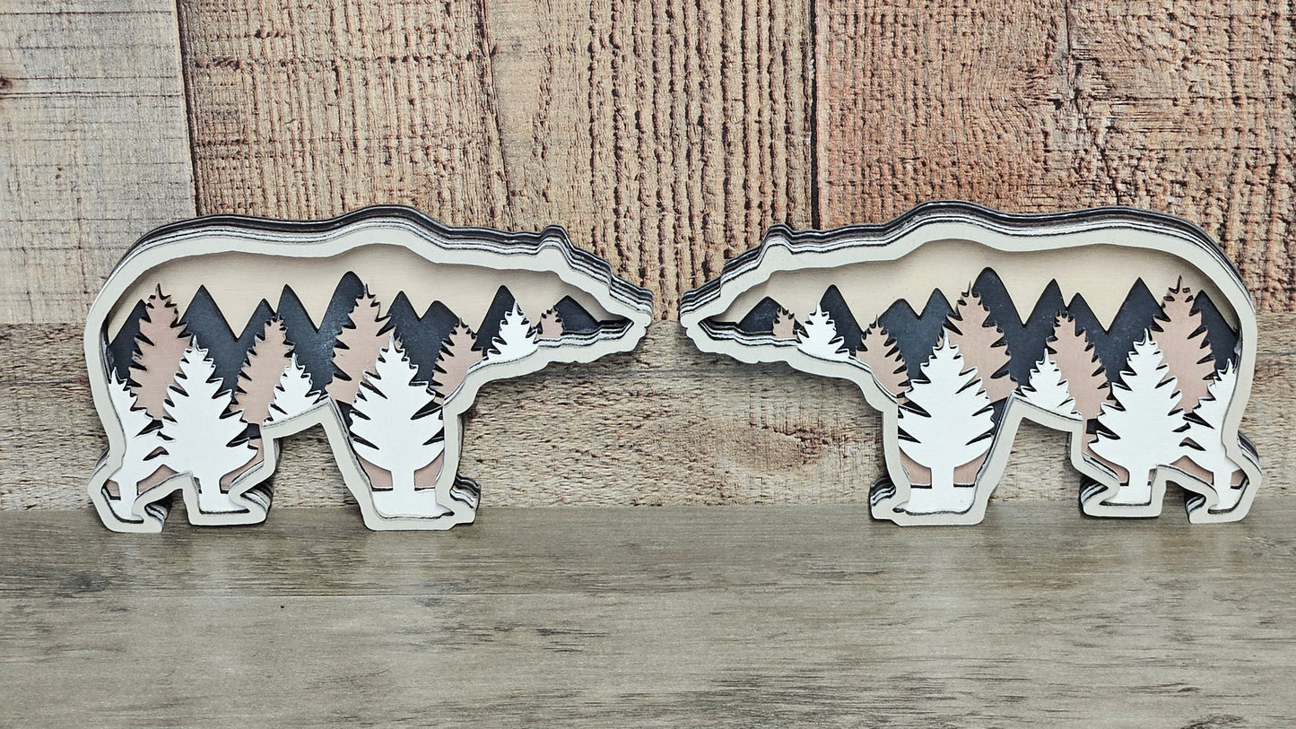 Paint-and-Build Set - Woodland Animals