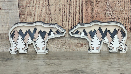 Paint-and-Build Set - Woodland Animals